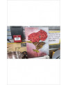 TOILE BOUQUET ROUGE 