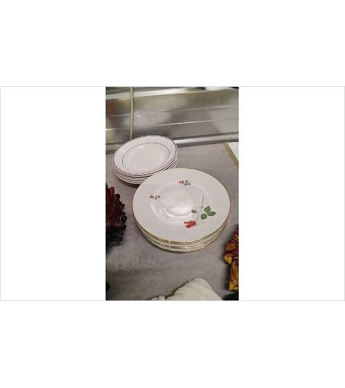 ASSIETTE BORD DOREE LE LOT 