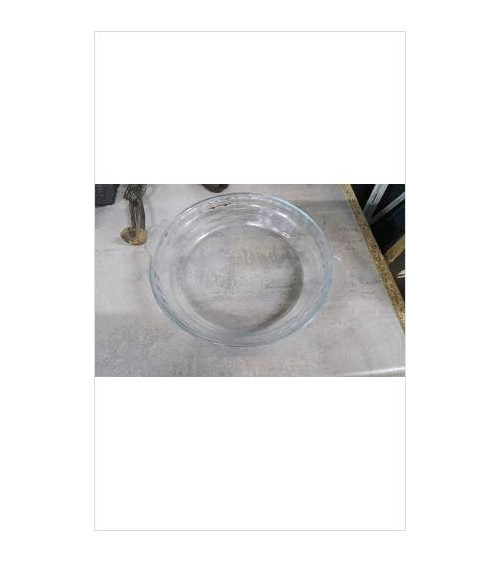 PLAT ROND VERRE