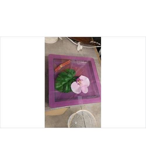 DECO VERRE ORCHIDEE 