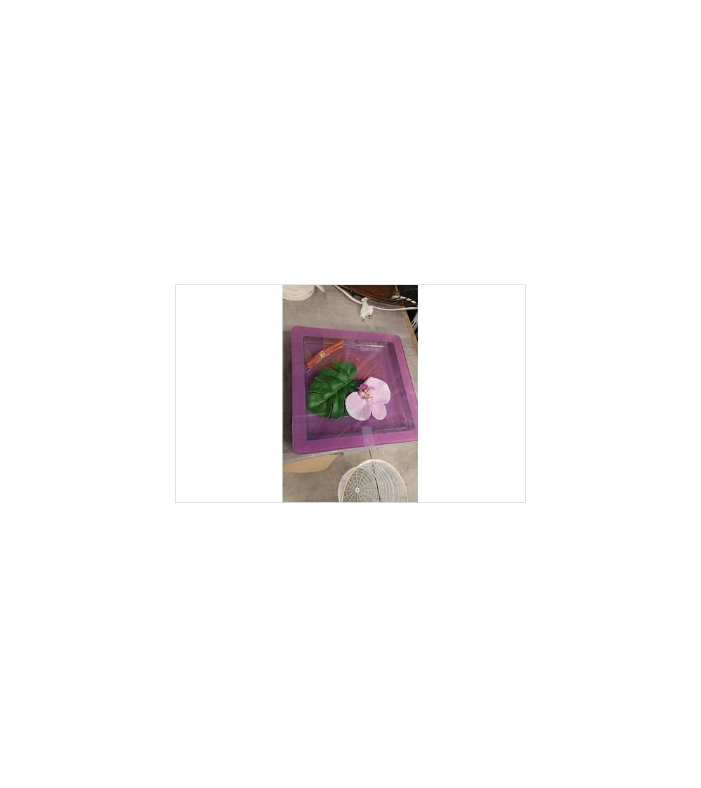 DECO VERRE ORCHIDEE 