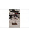 VASES X2 SUR SUPPORT
