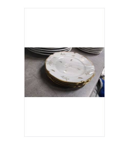 ASSIETTES PM DOREES 