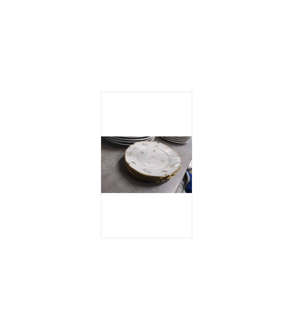 ASSIETTES PM DOREES 