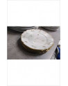 ASSIETTES PM DOREES 