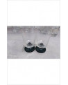 VERRES PIED NOIR X2 