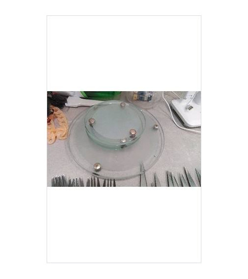DESSOUS DE PLATS VERRE