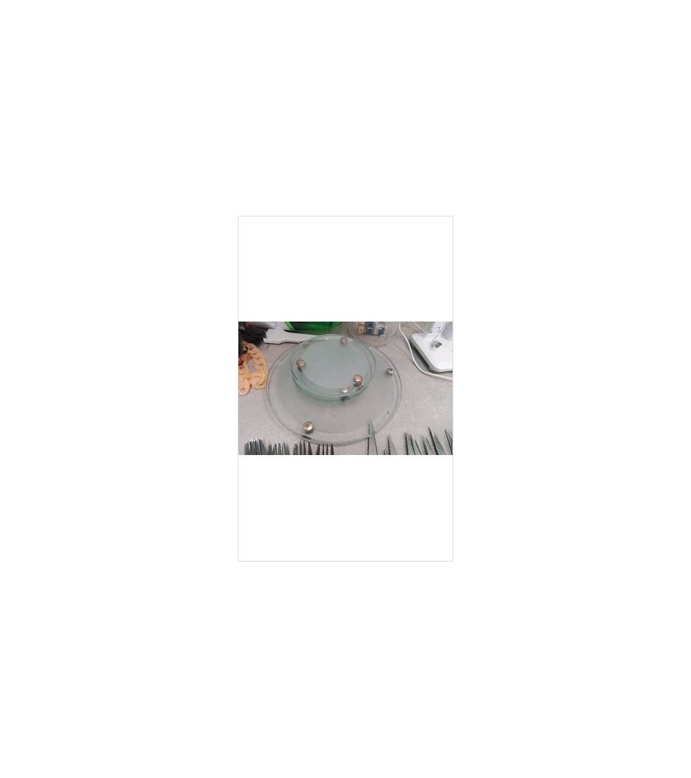 DESSOUS DE PLATS VERRE