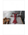 PIED DE SAPIN METAL ROUGE