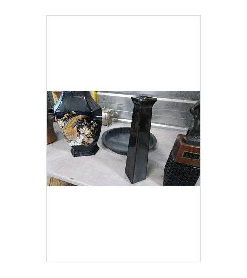 VASE VERRE NOIR