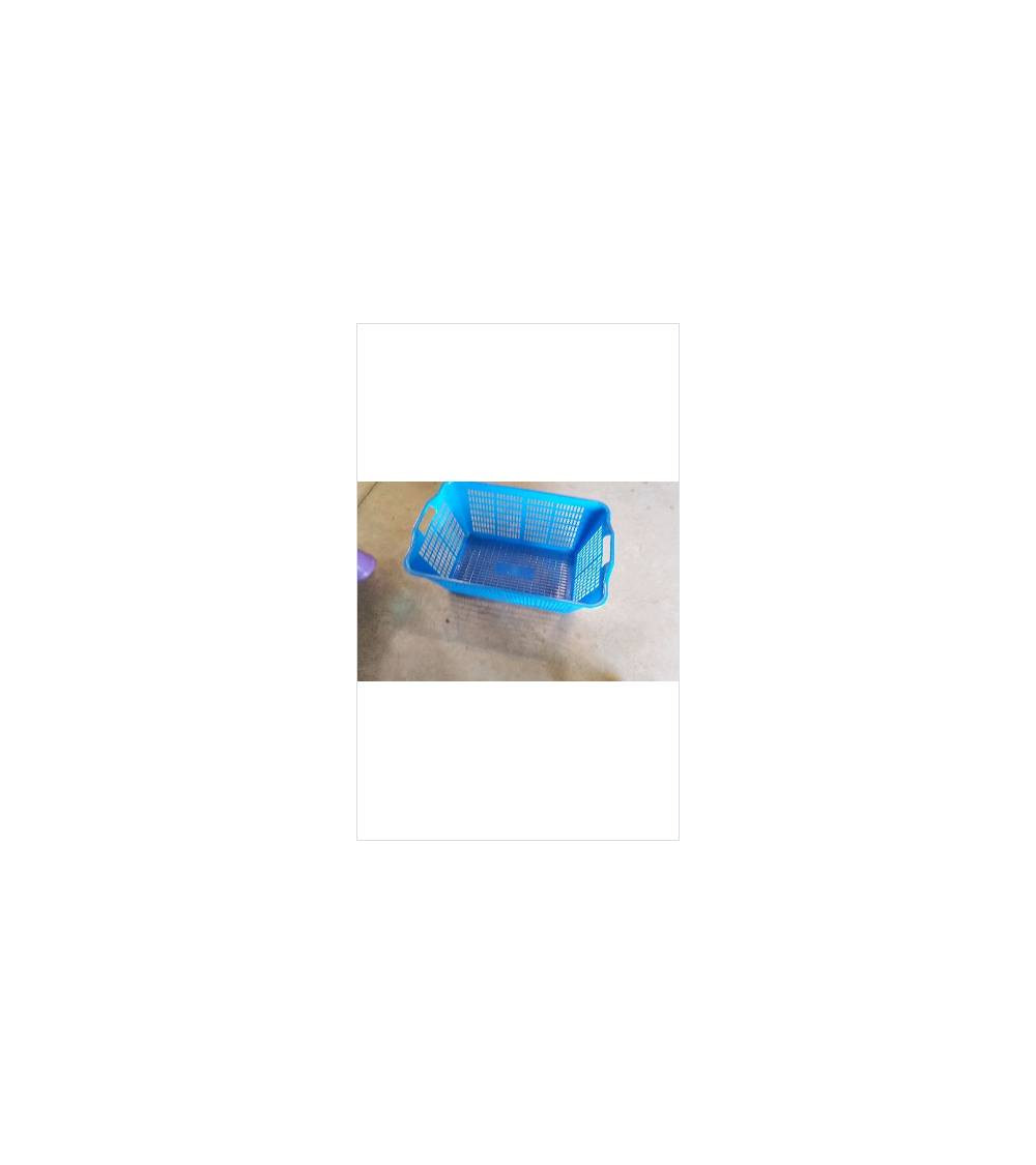 PANIERE A LINGE BLEUE 