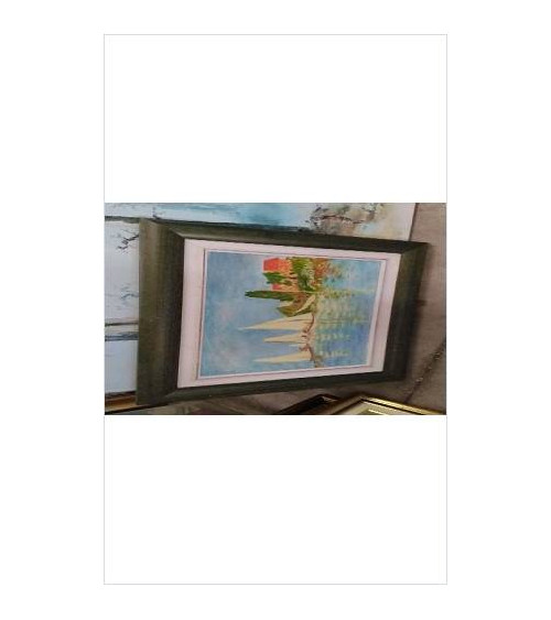 CADRE PEINTURE VOILIER