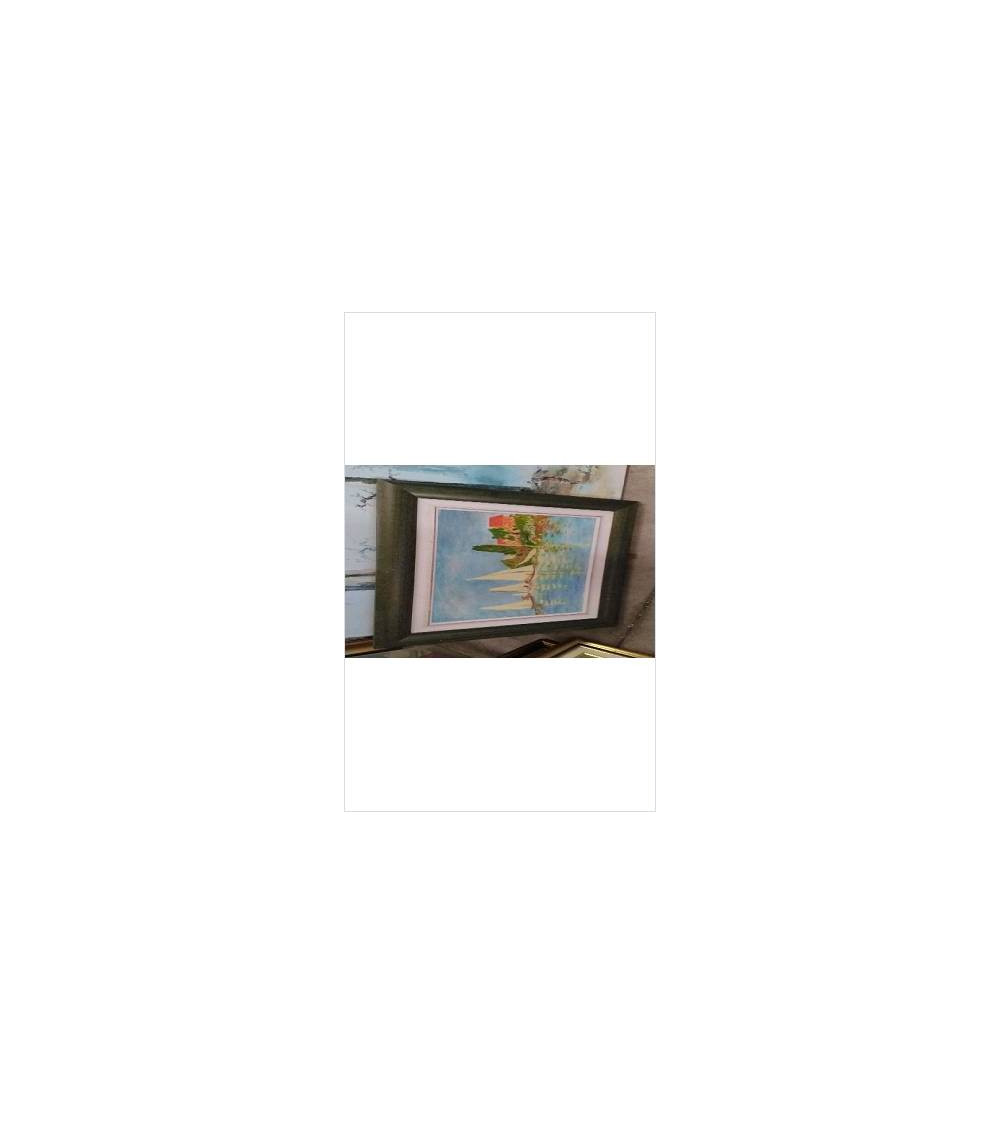 CADRE PEINTURE VOILIER