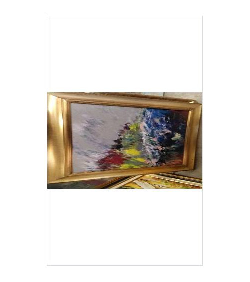 CADRE PEINTURE MULTICOLORES 