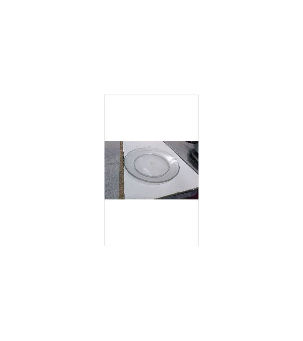 PLATS RONDS VERRE X2 