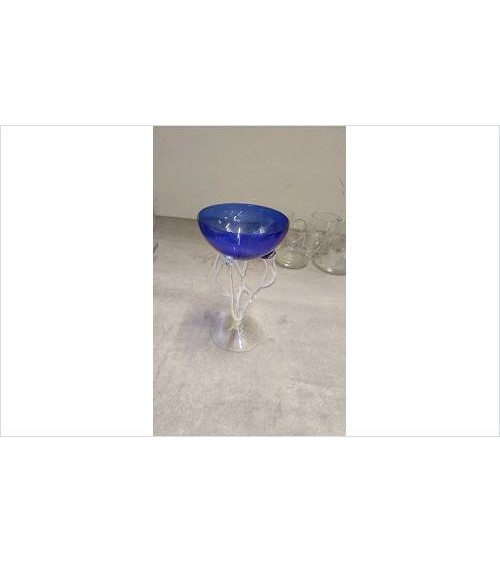 COUPE VERRE BLEUE