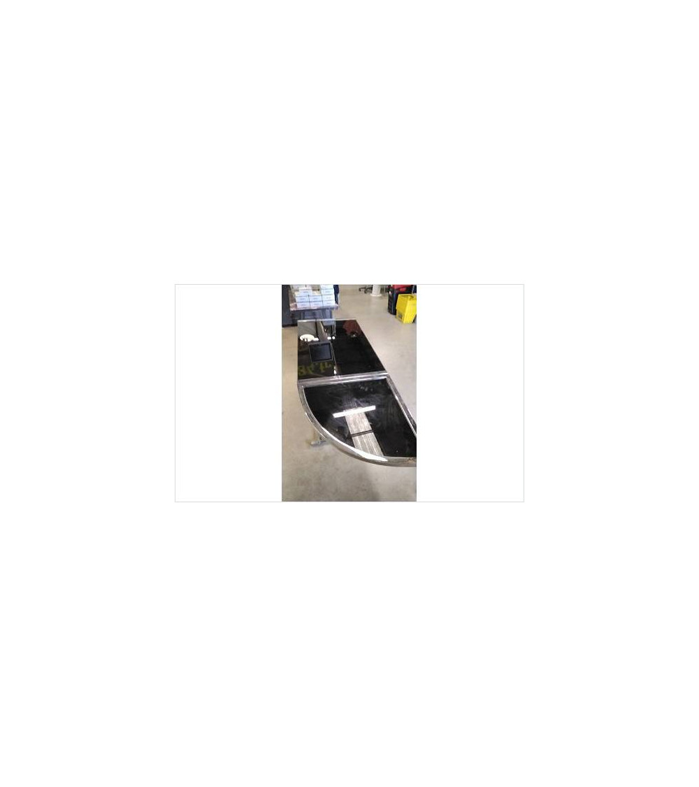 BUREAU ANGLE VERRE
