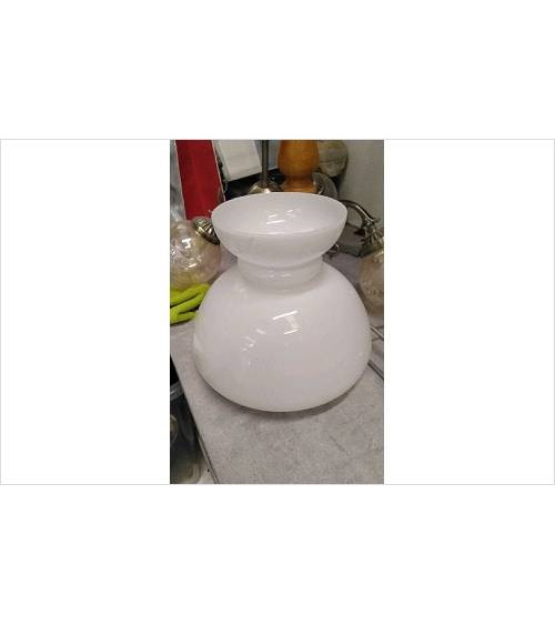 VERRE DE LAMPE OPALINE 