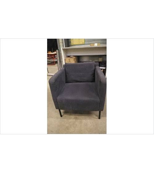 FAUTEUIL TISSU GRIS