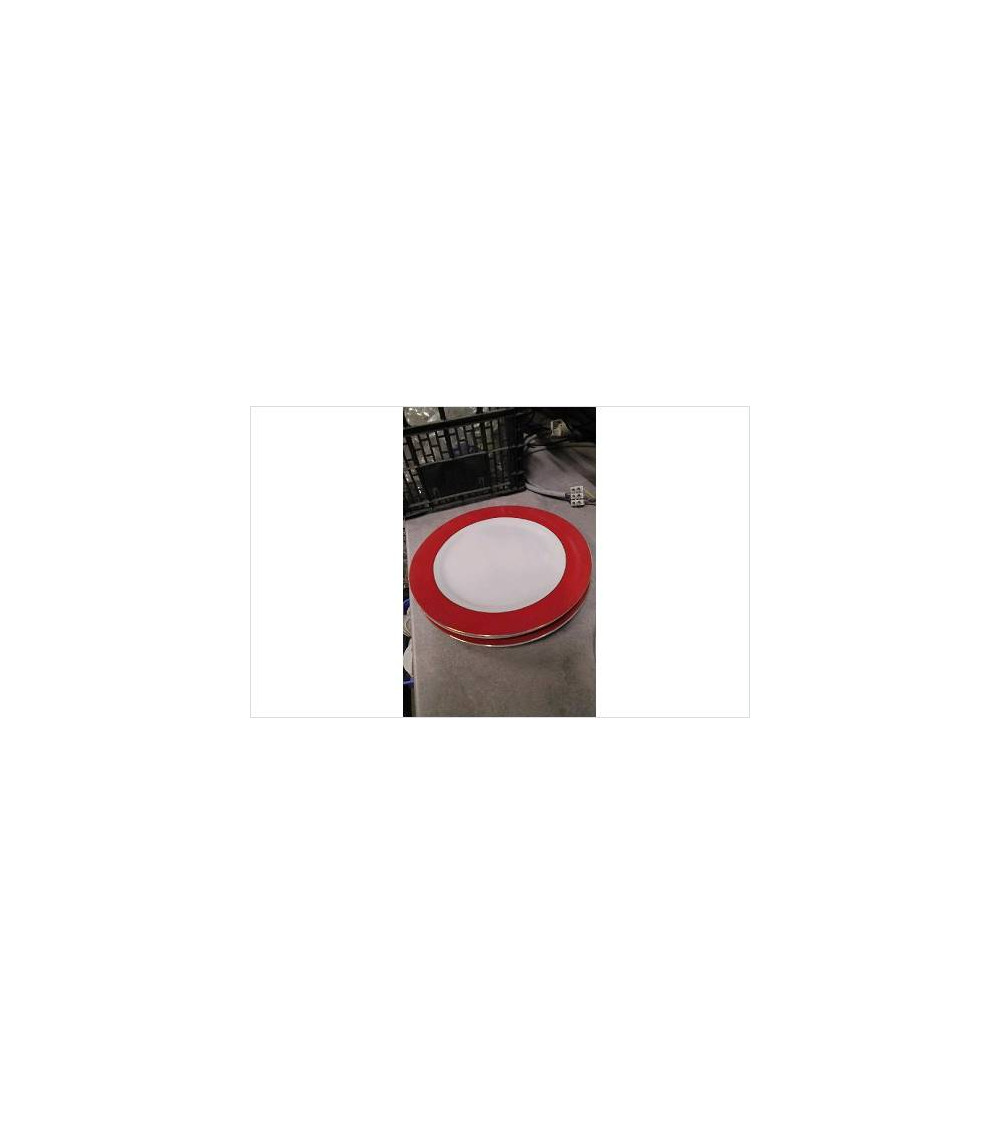 ASSIETTE ROUGE LE LOT