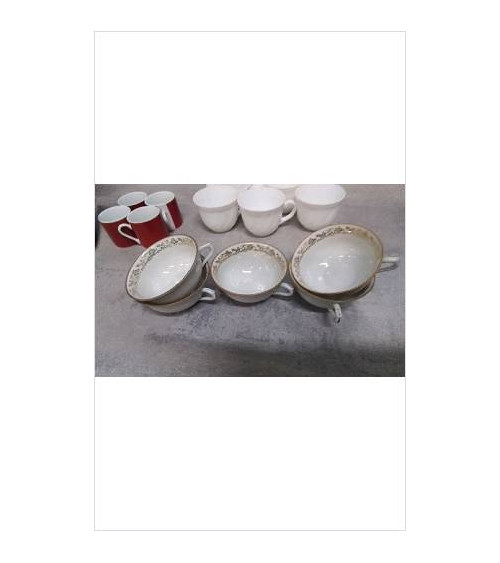 TASSE A CAFE PORCELAINE LE LOT