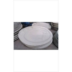ASSIETTES BLANCHES PALETTE X4 