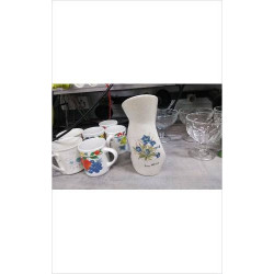 PICHET FLEURS BLEUES