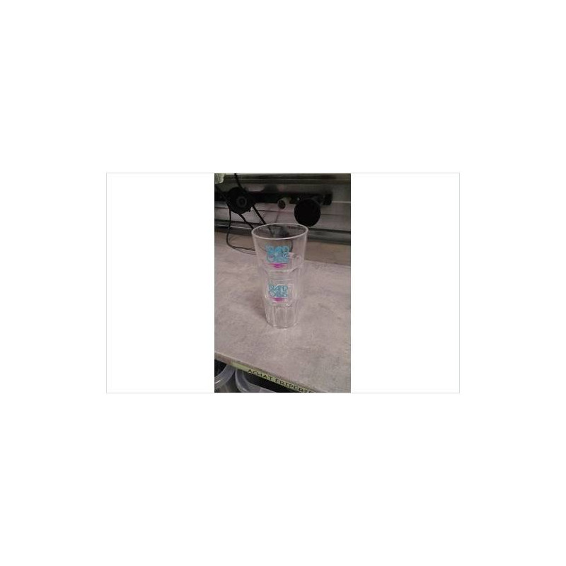 VERRES PLASTIQUE X2