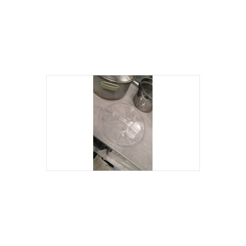 PLAT GATEAU EN VERRE 