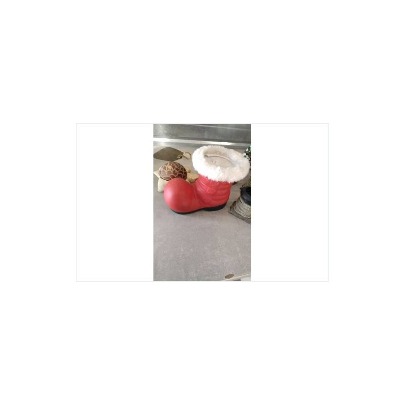 DECO BOTTE ROUGE