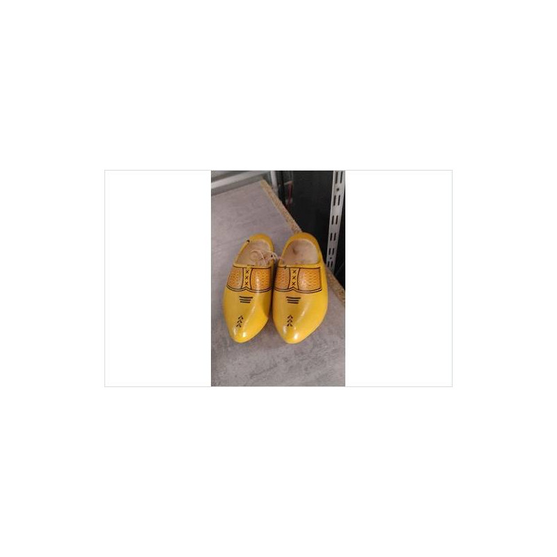 DECO SABOT JAUNE 