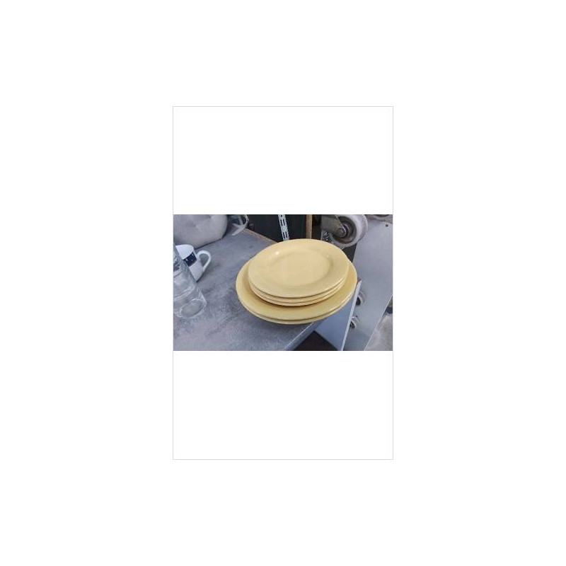 ASSIETTE JAUNE LE LOT