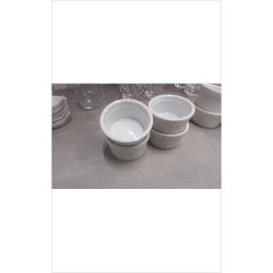 MINI RAMEQUINS BLANCS X4