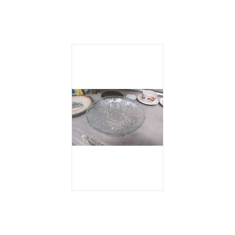 PLAT CREUX EN VERRE