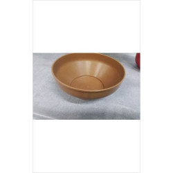 SALADIER PLASTIQUE MARRON