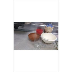 VASE VERRE CYLINDRIQUE 