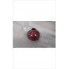 VASE BOULE ROUGE PM 