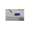 POIGNEES DE TIROIRS PLASTIQUE BLEUES X2 
