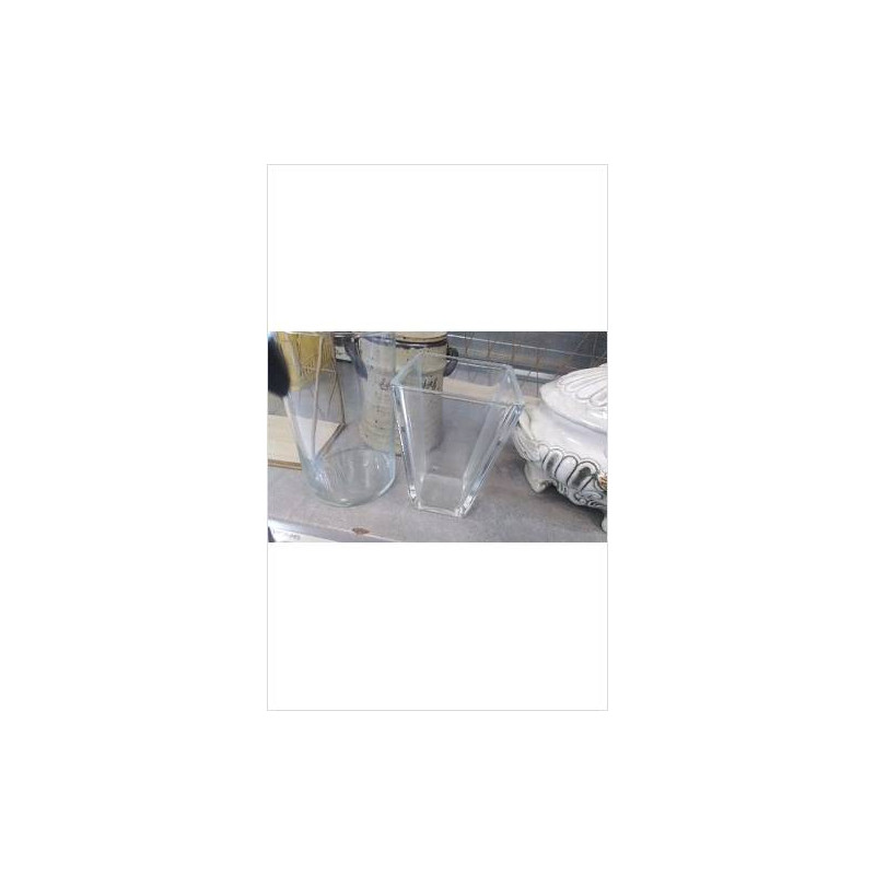 VASE VERRE CARRE 