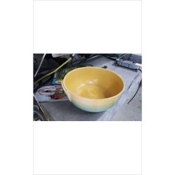 PLAT CREUX JAUNE VERT