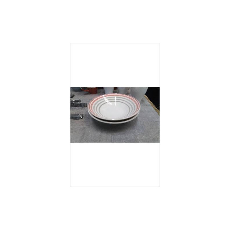 ASSIETTES CREUSES X2 