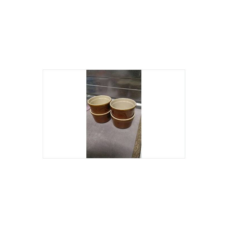 RAMEQUINS MARRON X4 