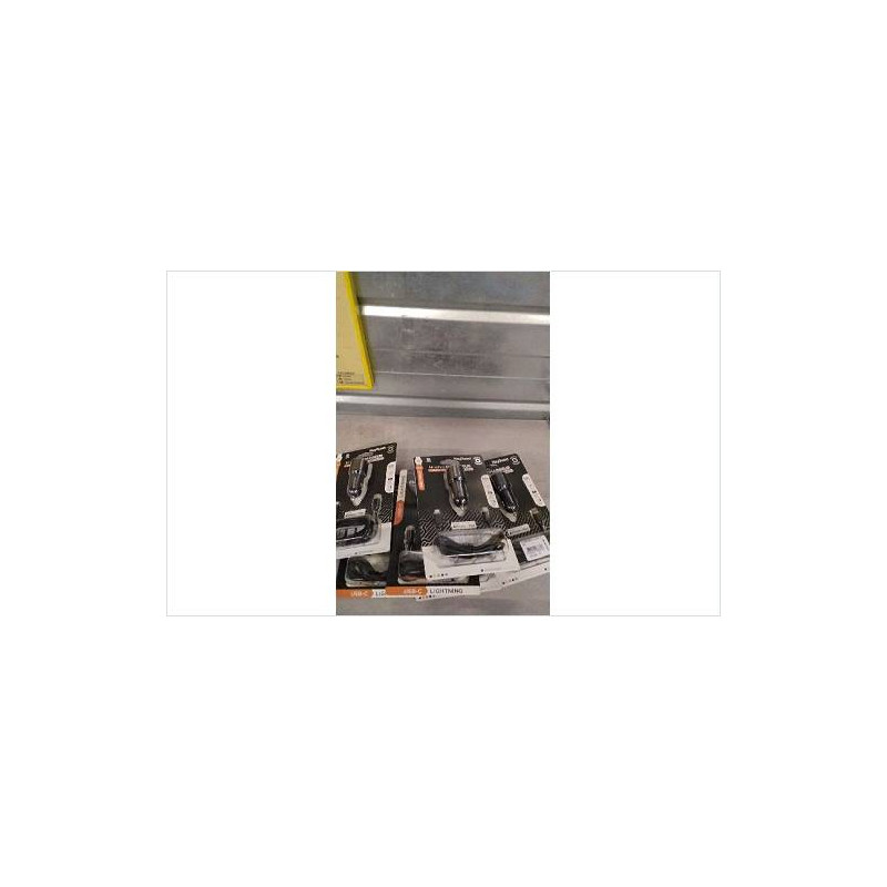 CHARGEUR VOITURE USB- LIGHTNING