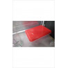 BOITE PLASTIQUE COUVERCLE ROUGE