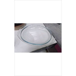 PLAT OVALE EN VERRE 