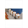 POTS CUISINE BLANCS EN L\'ÉTAT 
