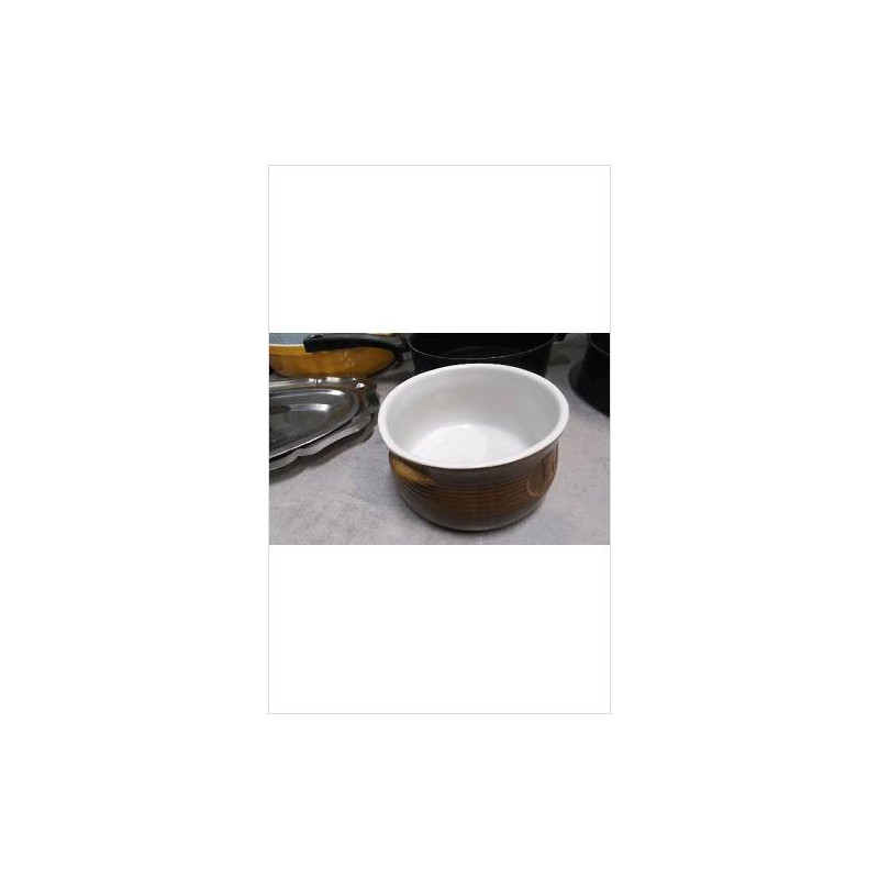 PLAT CREUX MARRON 