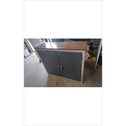 MEUBLE 2 PORTES METAL