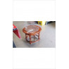 TABLE BASSE MERISIER DESSUS MARBRE