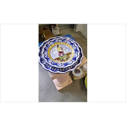 PLATS BLEUS DECO X2